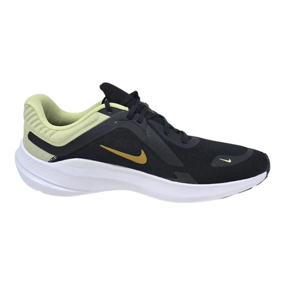 Nike Mens Quest 5 Black Olive Bronzine Sneakers Running Shoes DD0204 301